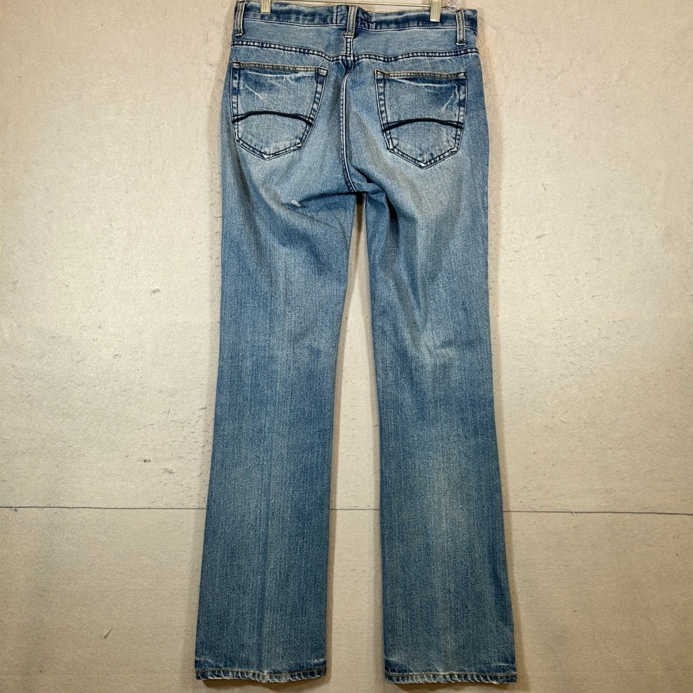 Vintage Ocean Pacific OP Jeans Mens 32x34 Bootcut Light Wash Surf Skate Y2K